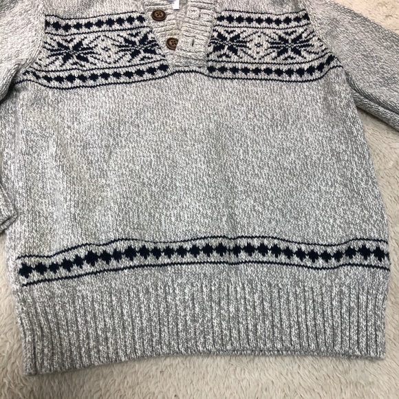 Gymboree boys 3T henley sweater - Picture 4 of 7